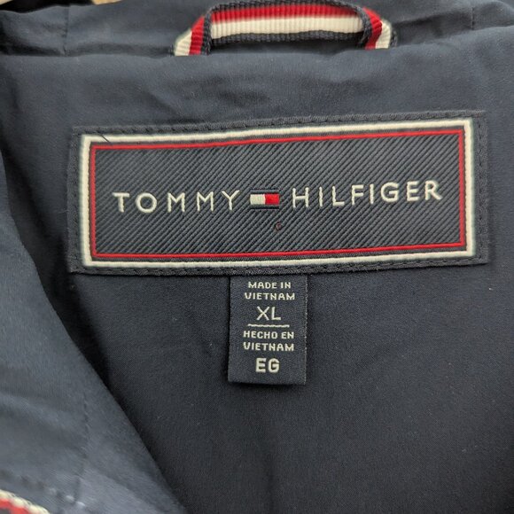 Tommy Hilfiger Puffer Jacket Women XL Blue Quilted Insulated Size XL - Picture 3 of 7